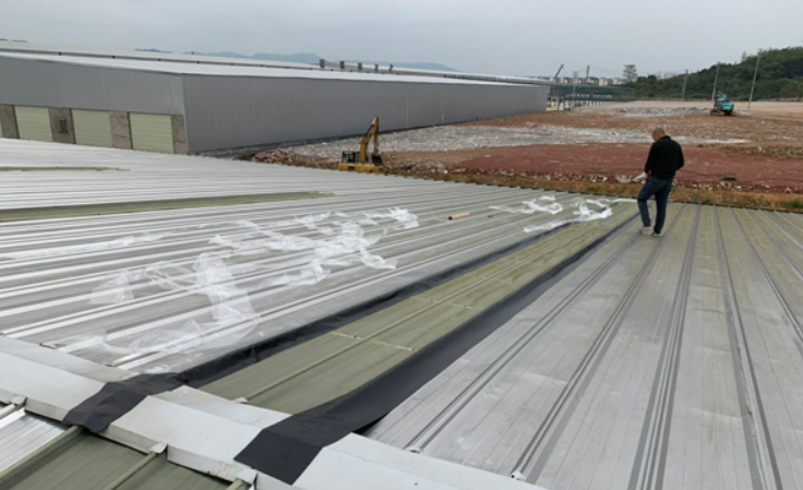 梁子湖厂房屋面防水维修案例